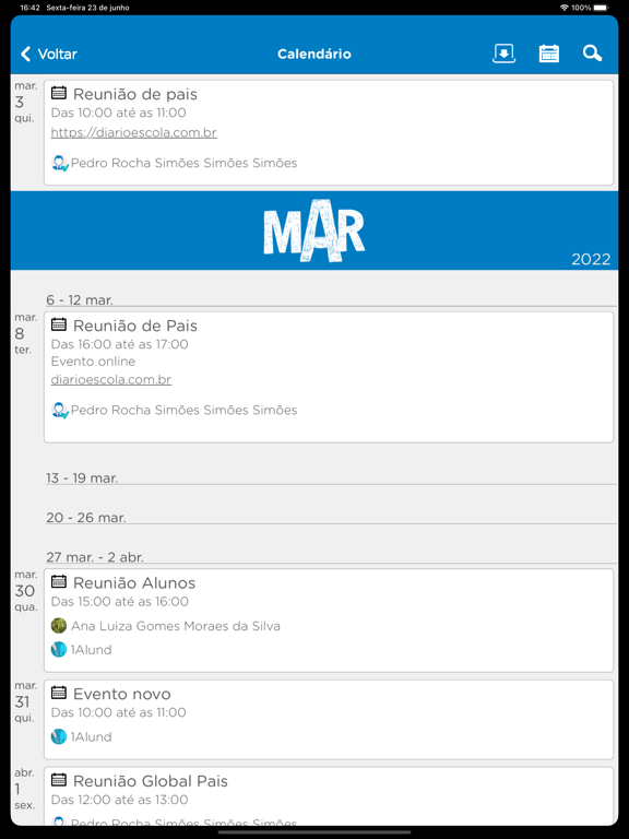 Screenshot #6 pour Escola Espaço Colorido