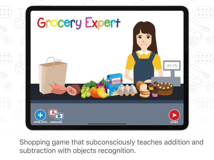 Grocery Shopping Learning Game
