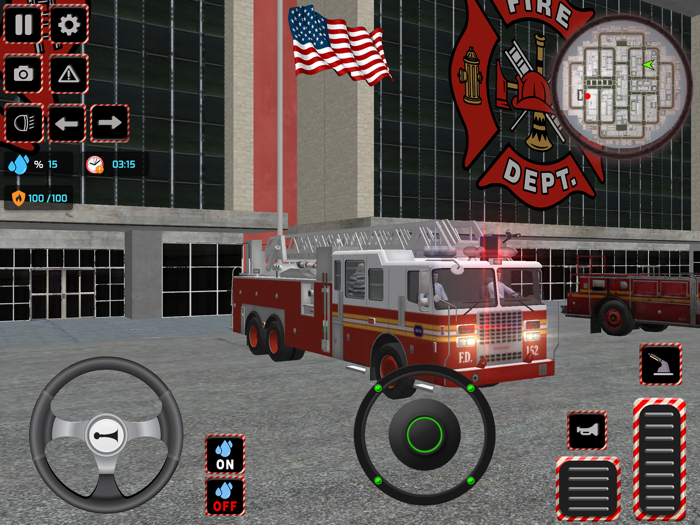 Fire Fighting Truck Simulator