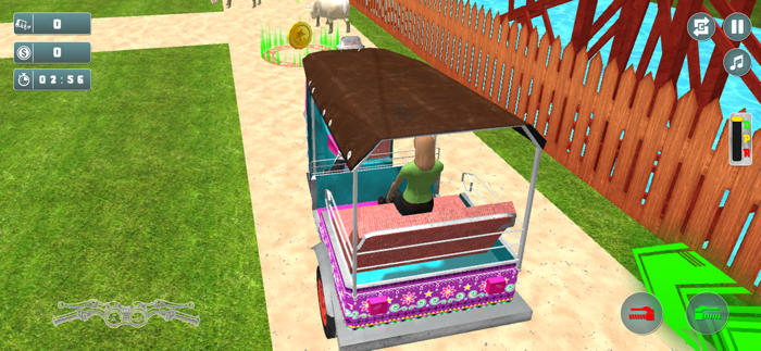 Auto Rickshaw Driving Game