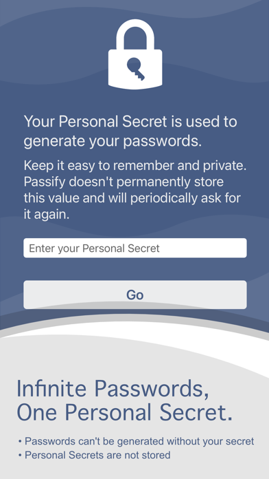 Passify Password Manager Screenshot