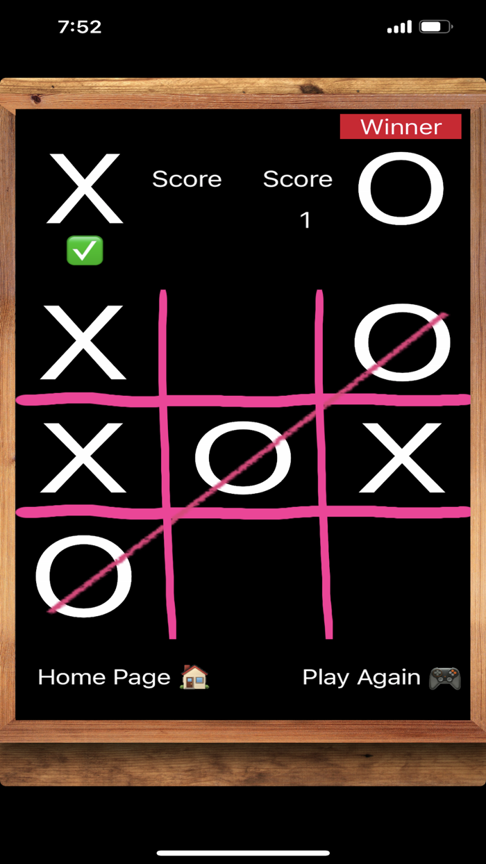 Tic Tac Toe. 