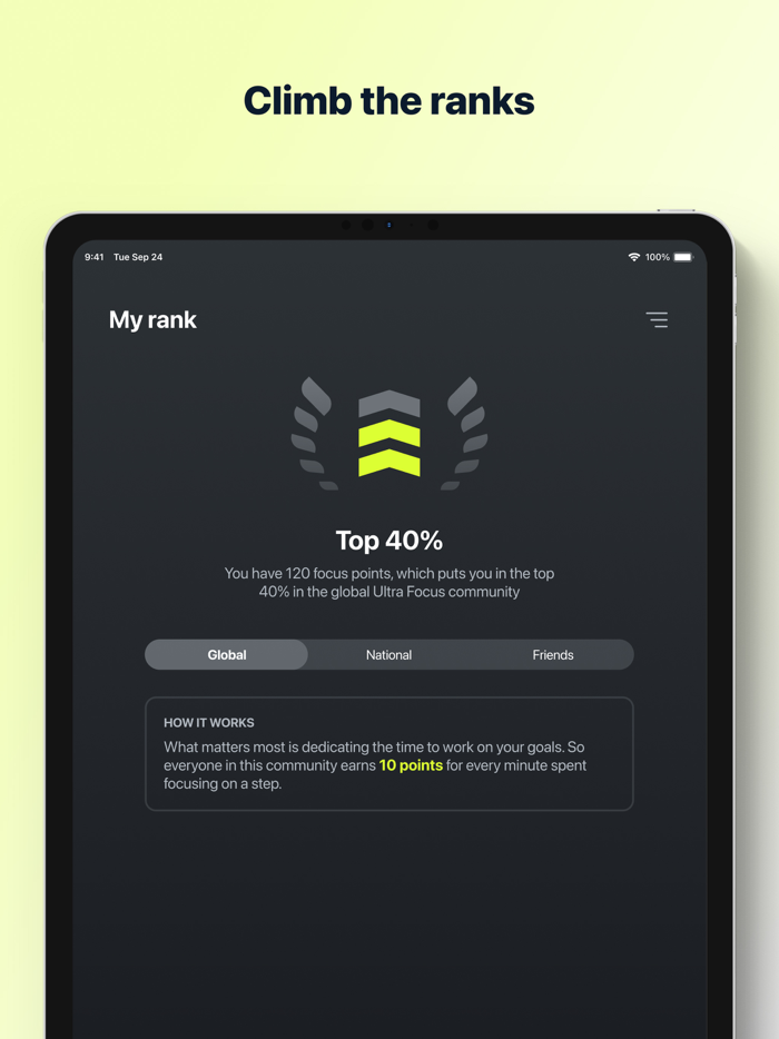 Ultra Focus - reach your goals