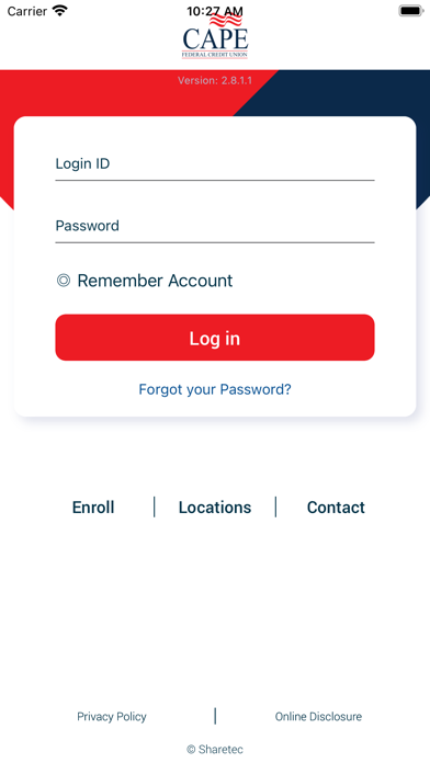 CAPE FCU Mobile Banking Screenshot