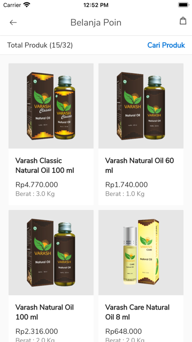 Varash App Screenshot