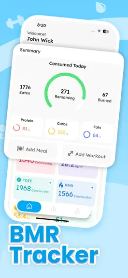 Game screenshot BMR Calorie Counter & Tracker mod apk