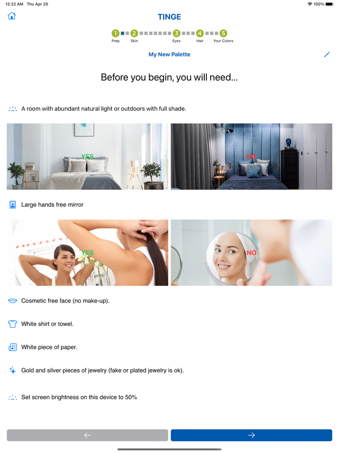 Tinge Discover Your Undertone