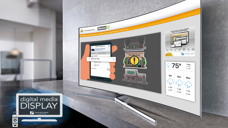 #1. Digital Media Lobby Display (iOS) 由: RASMUSSEN & ASSOCIATES INC