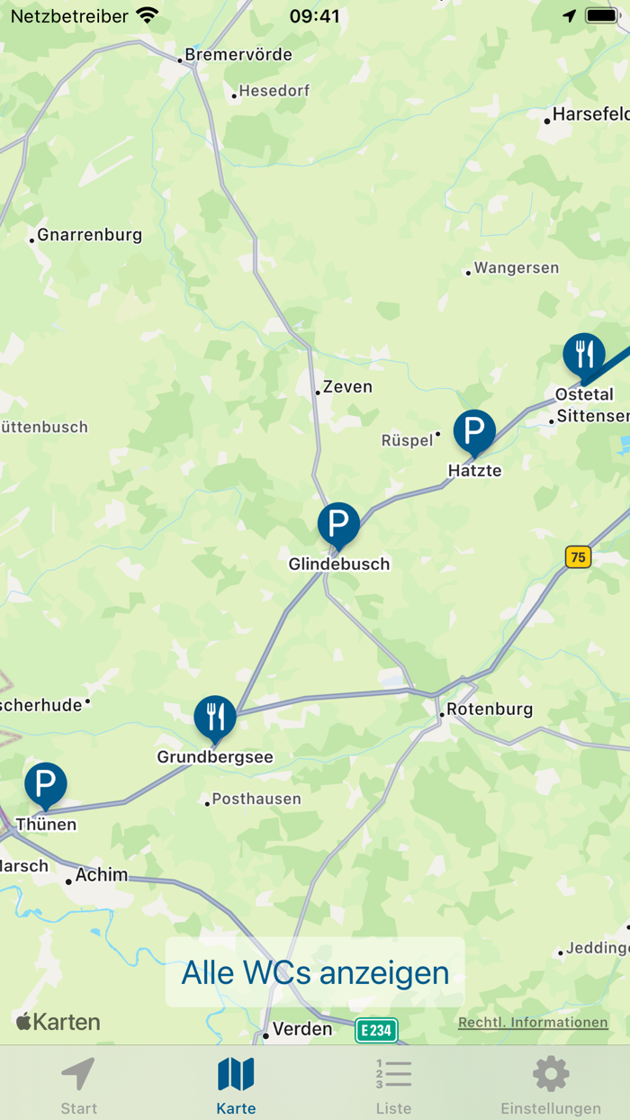 Place to Pee - Autobahn WC