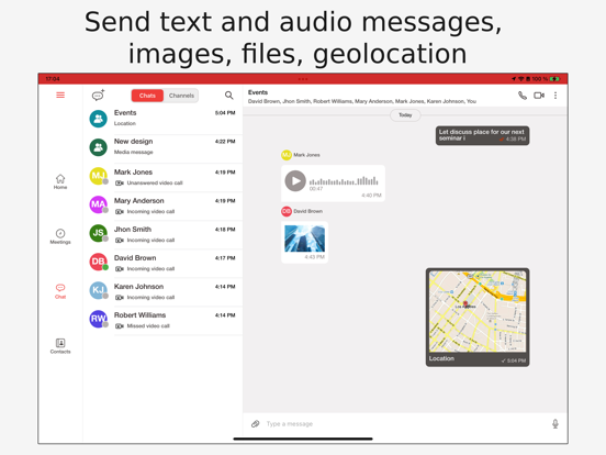 App screenshot