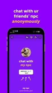 my npc - anonymous ai chat iphone screenshot 1