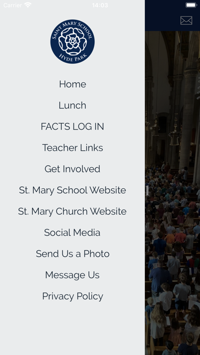 St. Mary School, Cincinnati OH Screenshot