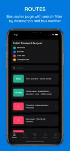 Public Transport Belgrade screenshot #6 for iPhone