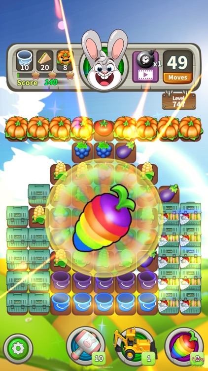 Farm Raid : Cartoon Match 3 screenshot-3