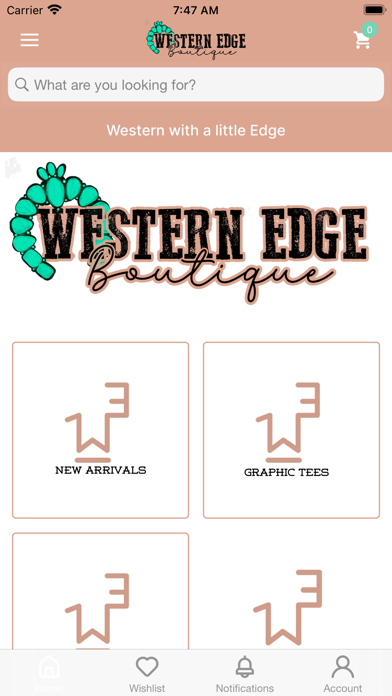 WesternEdgeBoutique Screenshot