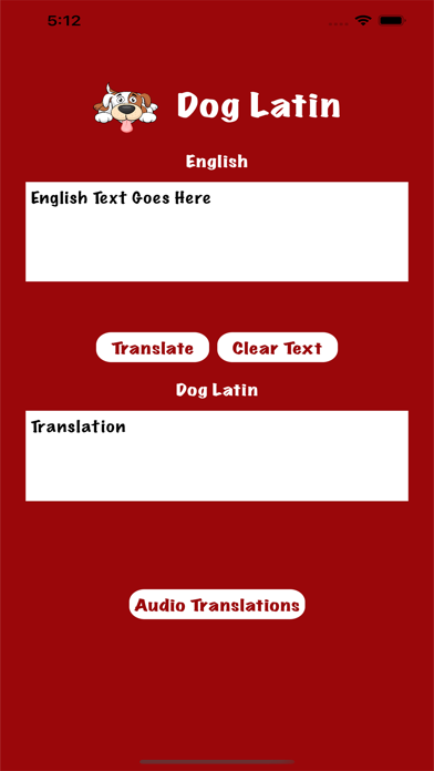Dog Latin 2.0 Screenshot