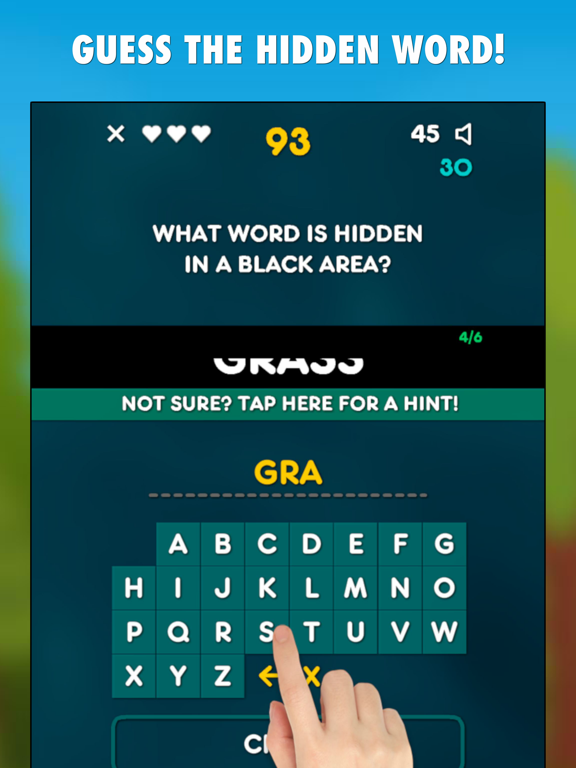 Screenshot #4 pour Hidden Word Game
