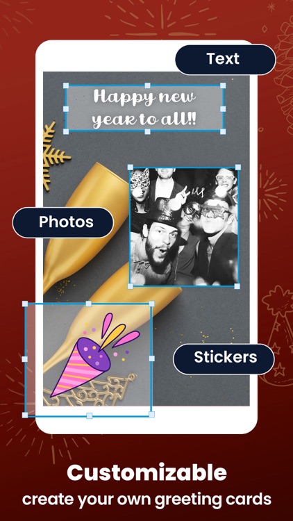 Happy New Year - Photo Frames