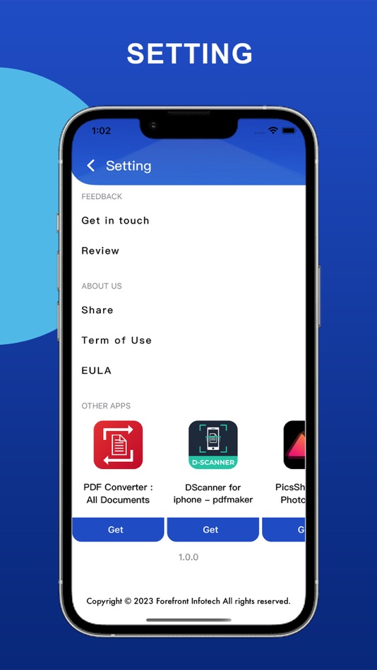 #6. PDF & Word Converter: Word2PDF (iOS) 由: COP ONLINE SERVICES PVT LTD