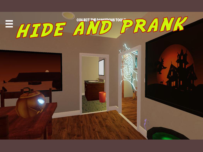 HIDE AND PRANK CRAZY DADDY