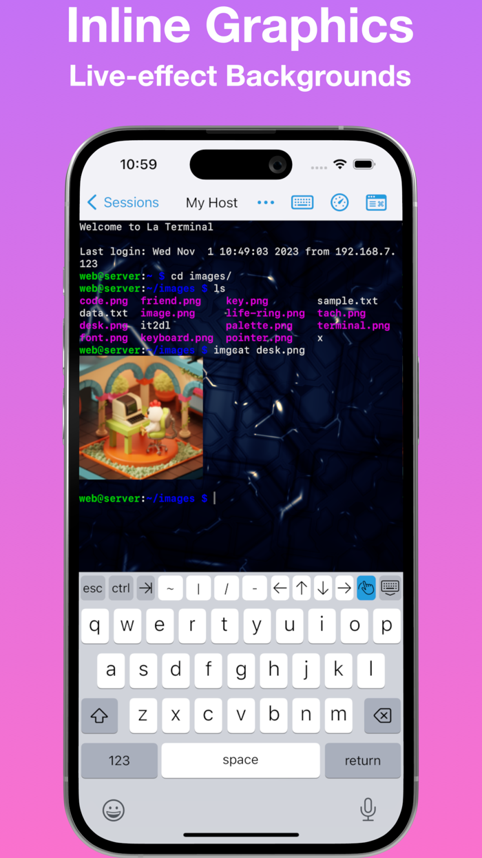 La Terminal - SSH Client