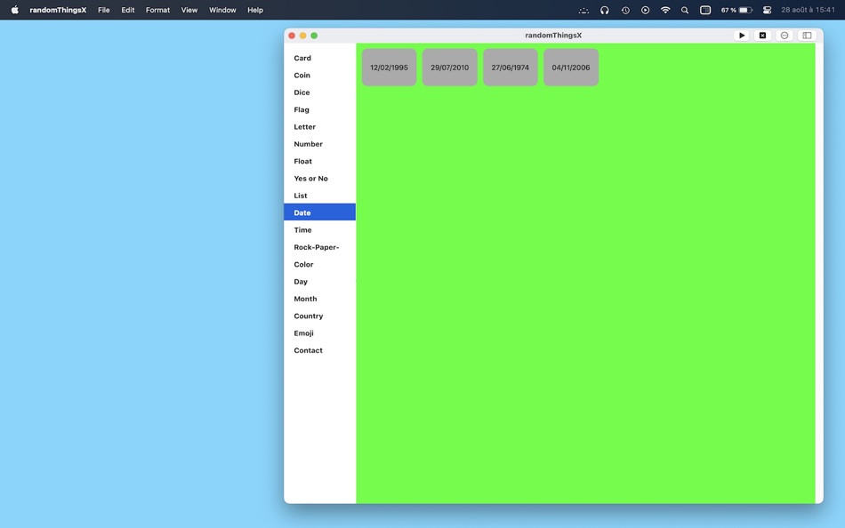 #2. randomThingsX (macOS) 由: devulder jean-paul