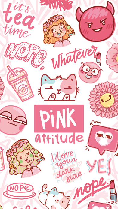 Very PINK stickers! Screenshot