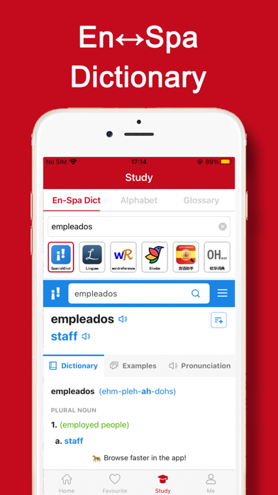 iSpanish - Spanish Translator Screenshot