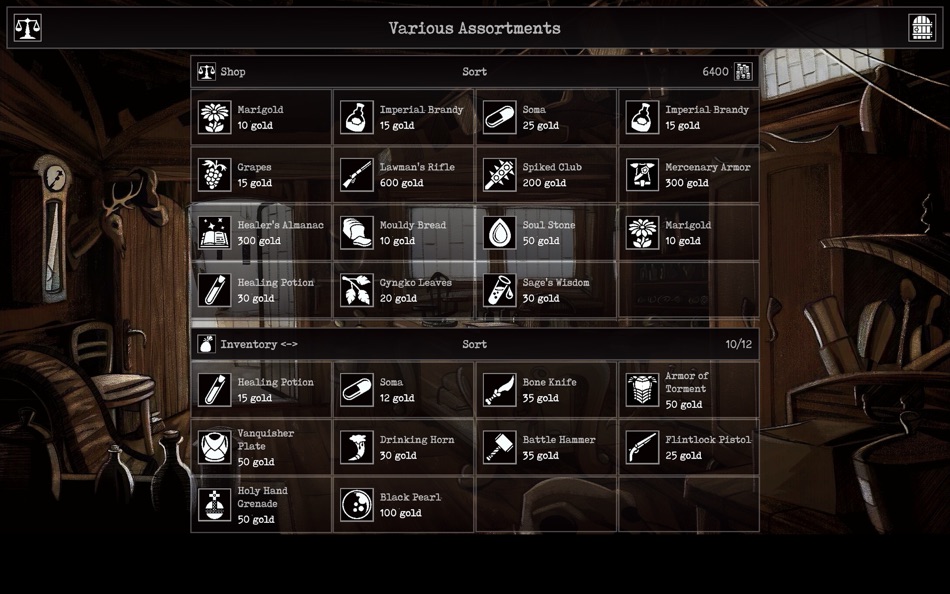 #7. Grim Quest (PC Edition) (macOS) De: Monomyth d.o.o.