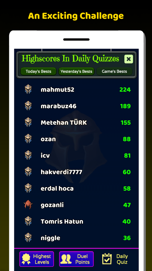 #7. History Quiz Game (iOS) 由: Sumeyye Gumus Uzun