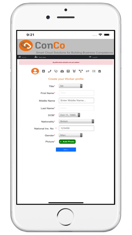 ConCo Constructing Competence