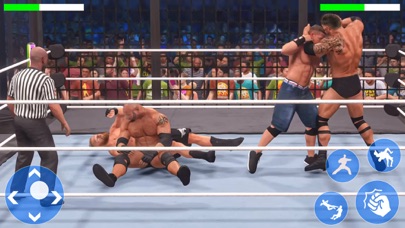 Real Wrestling Fighting 3D Screenshot