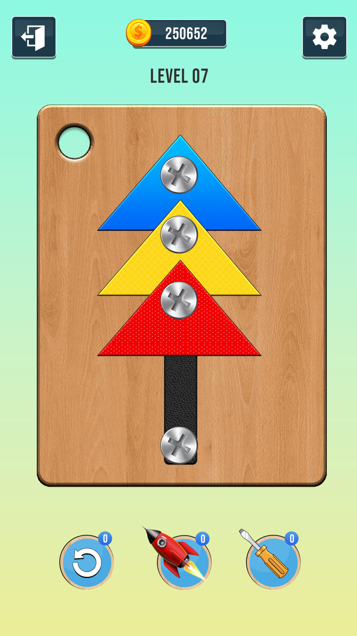 Nuts and bolts Sort Puzzle 3D