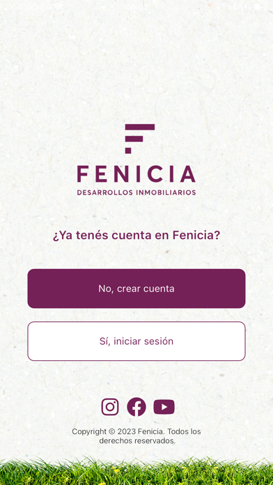 Fenicia app screenshot