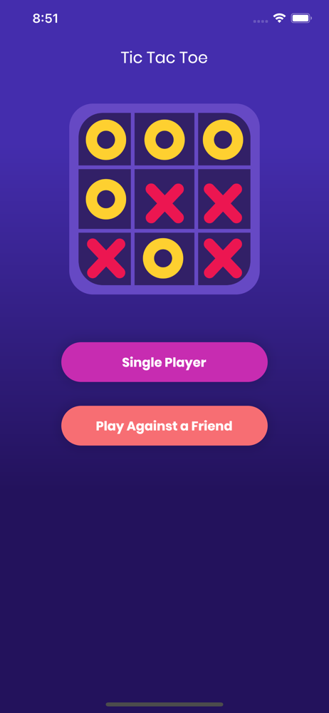 Classic Tic Tac Toe: Strategy! screenshot 1