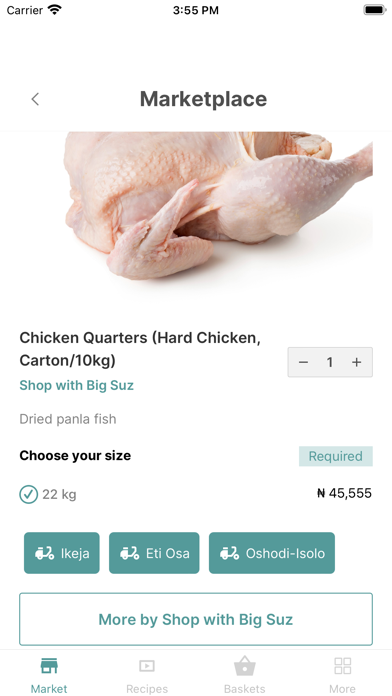 akaani - everything food Screenshot
