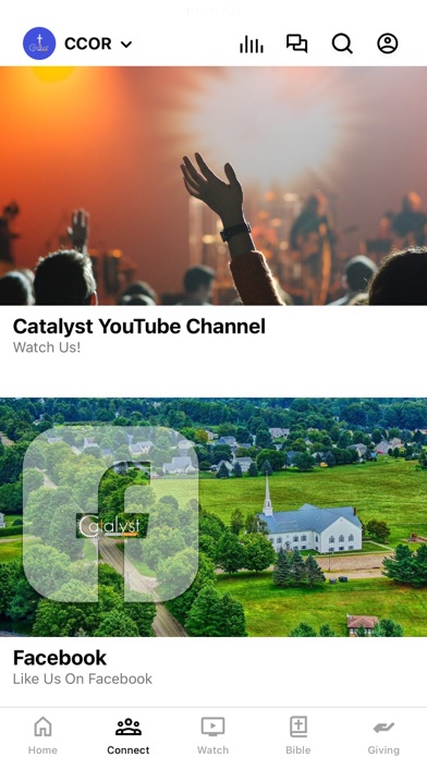 Catalyst Church on Raceway Screenshot
