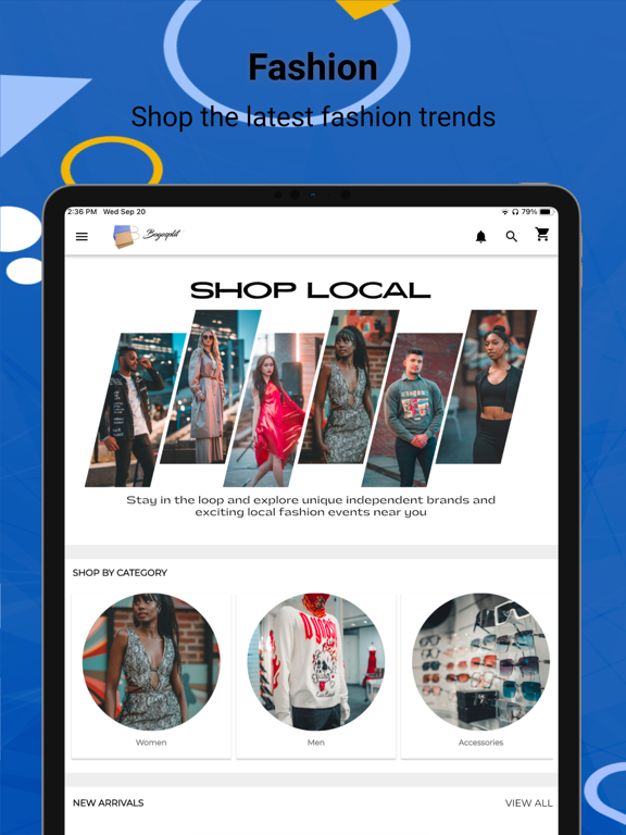 Bogosplit iPad screenshot 1 - Shopping app