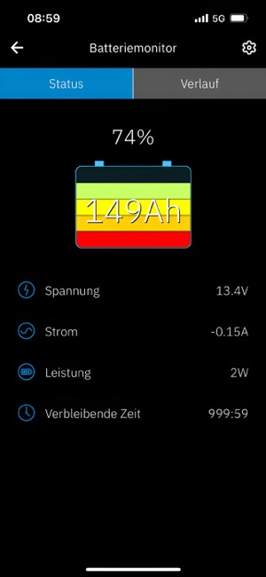 ECTIVE BM X Batteriemonitor mit 500A Shunt und Bluetooth App 