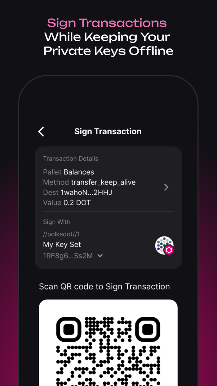 Polkadot Vault Parity Signer