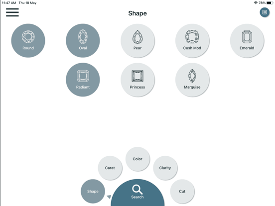 Clarity Diamond™ iPad screenshot 2 - Business app
