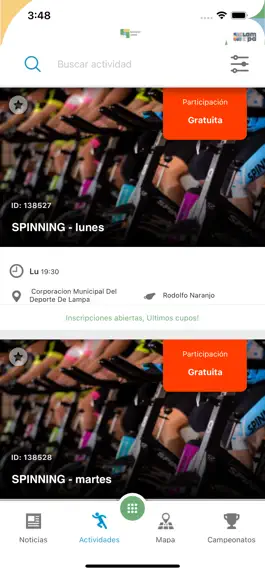 Game screenshot Deporte Lampa hack