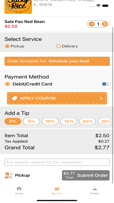Sticky Rice - Chicago Screenshot