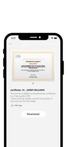 MyCertificate screenshot #7 for iPhone