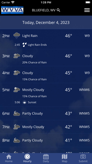 WVVA Weather Screenshot