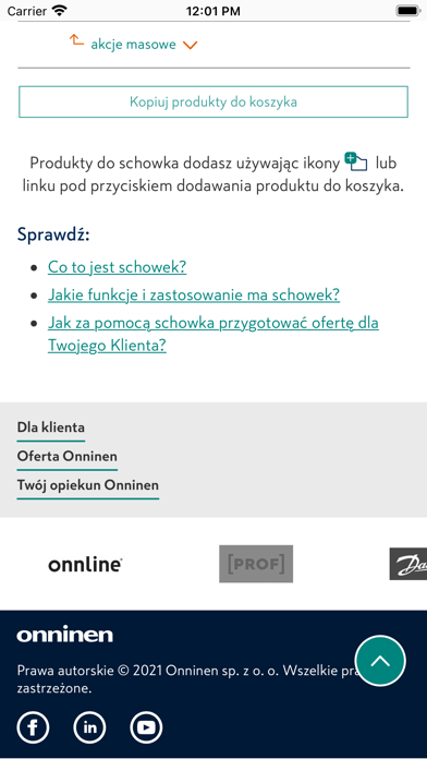 onninen.pl Screenshot
