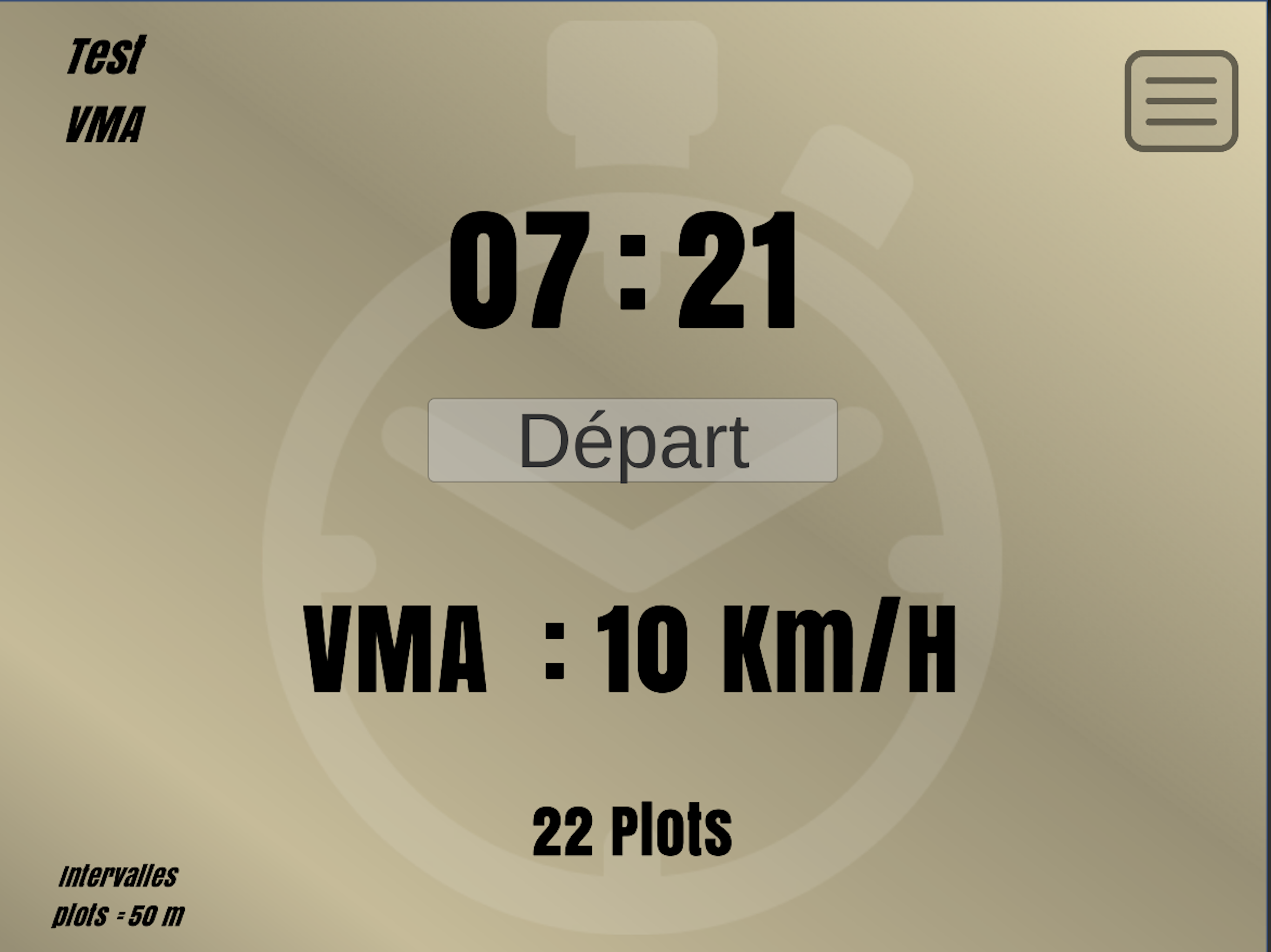 EPS Test VMA