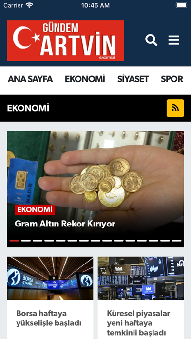 Gündem Artvin Screenshot