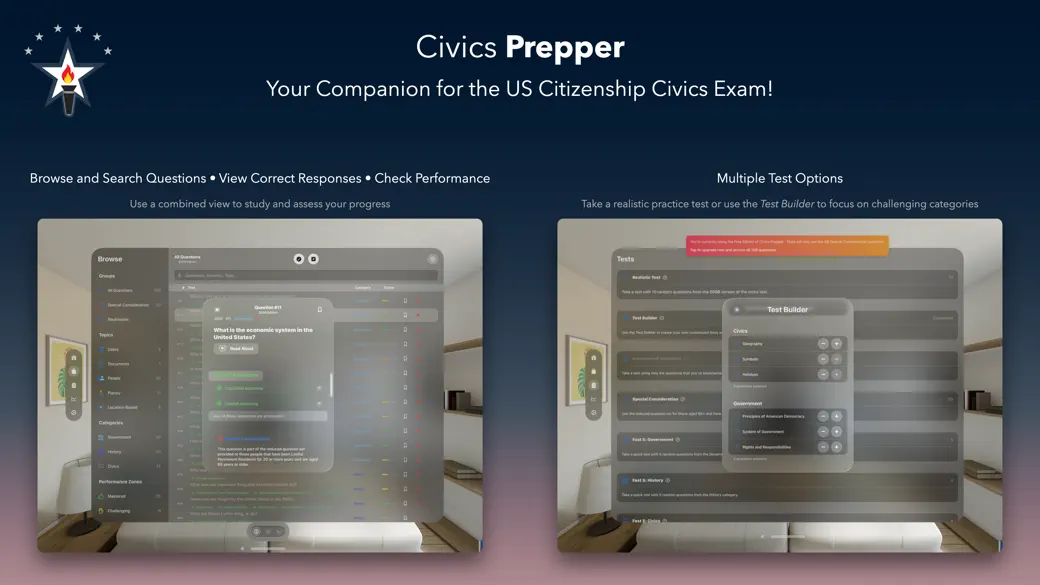 Civics Prepper screenshot 1