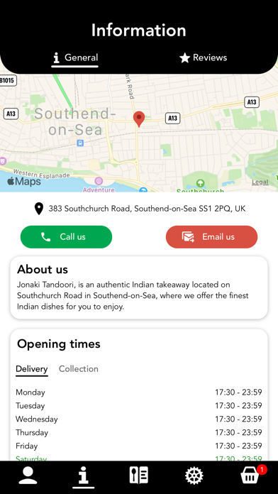 Jonaki Tandoori Screenshot